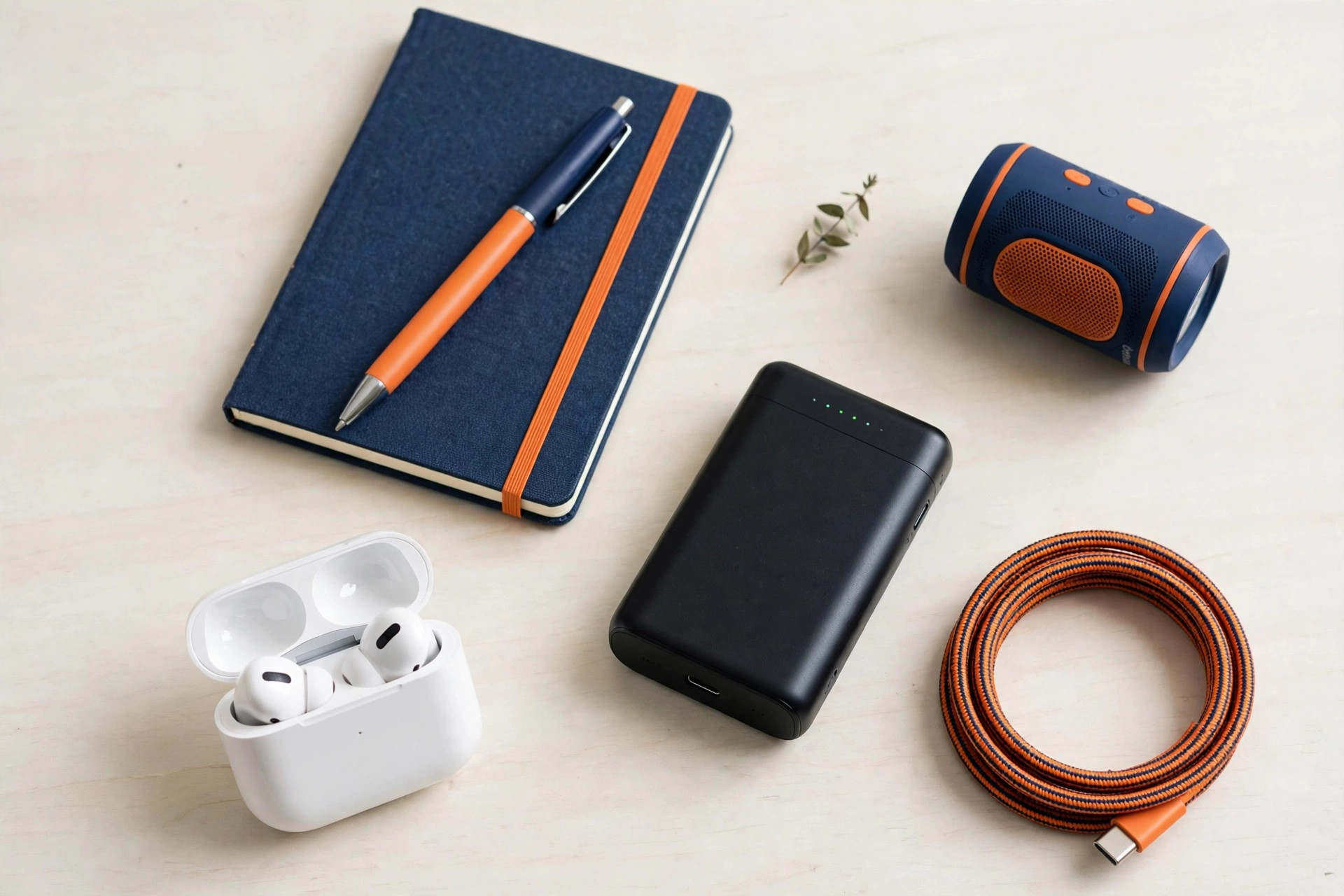 Tech gadgets on a desk